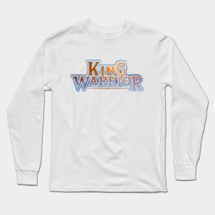 King Warrior Wordmark Long Sleeve T-Shirt